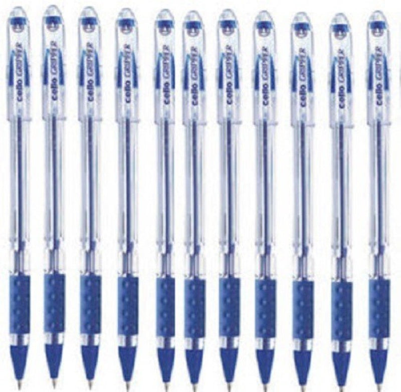 Cello Cello Gripper Ball Pen 50 Ball Pen (Pack of 50, Ink Color - Blue)