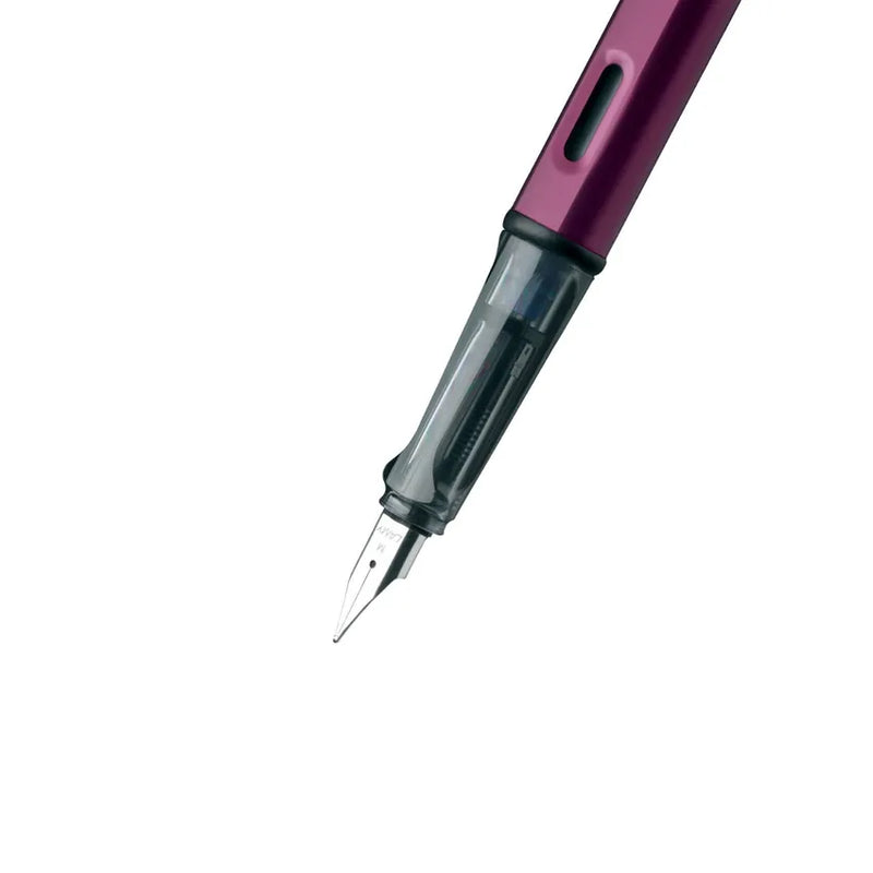 Lamy Al-Star 029 Fountain Pen Broad Purple With Chrome Metal Clip