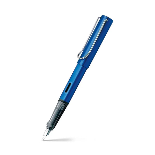 Lamy Al-Star 028 Fountain Pen Fine Blue Ocean With Chrome Metal Clip