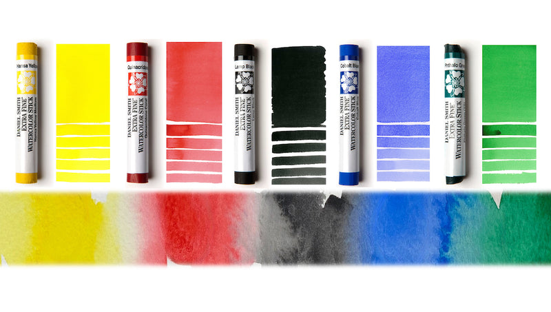 Daniel Smith Watercolor Stick Set- Core Mixing Palette