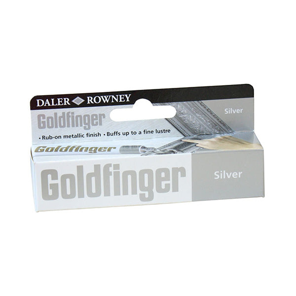 Daler-Rowney Goldfinger Metallic Paste (22ml, Silver Imitation) Pack of 1