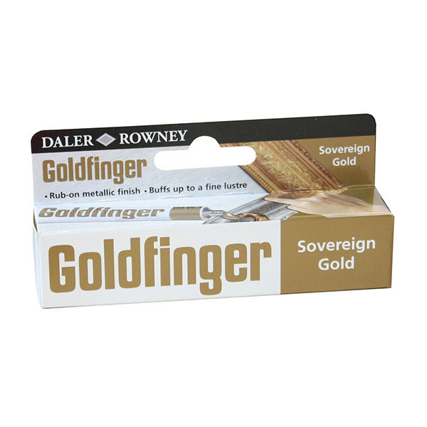 Daler-Rowney Goldfinger Metallic Paste (22ml, Sovereign Gold) Pack of 1
