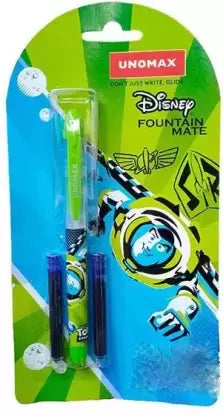 UNOMAX Disney Fountain Mate Ink Fountain Pen (Ink Color - Blue)