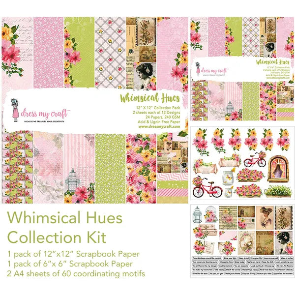 Dress my craft Whimsical Hues Collection Kit DMCP1805