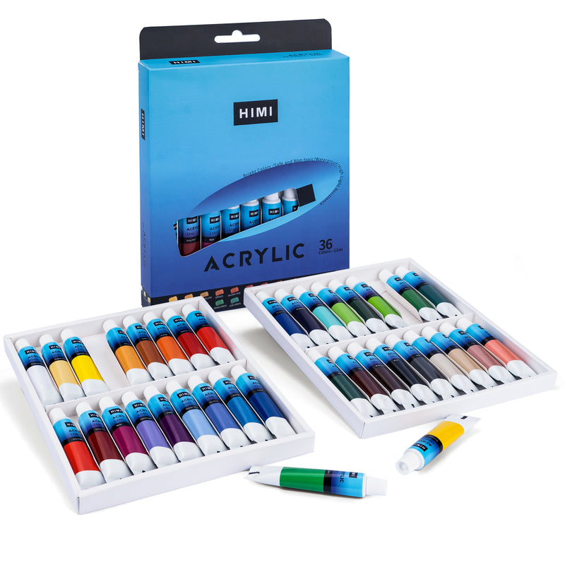 MIYA HIMI 12ML 18 COLORS ACRYLIC PAINT SET