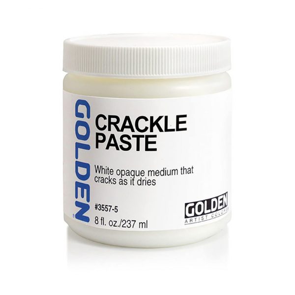 Golden Gel Mediums Crackle Paste 236 ML