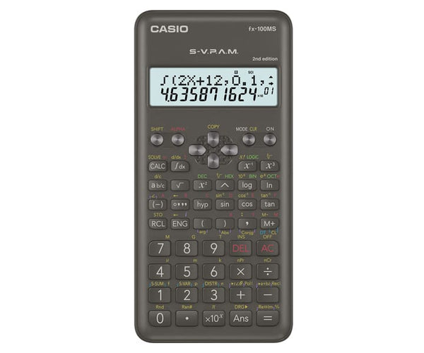CASIO SCIENTIFIC CALCULATOR FX-100MS 2ND EDITION