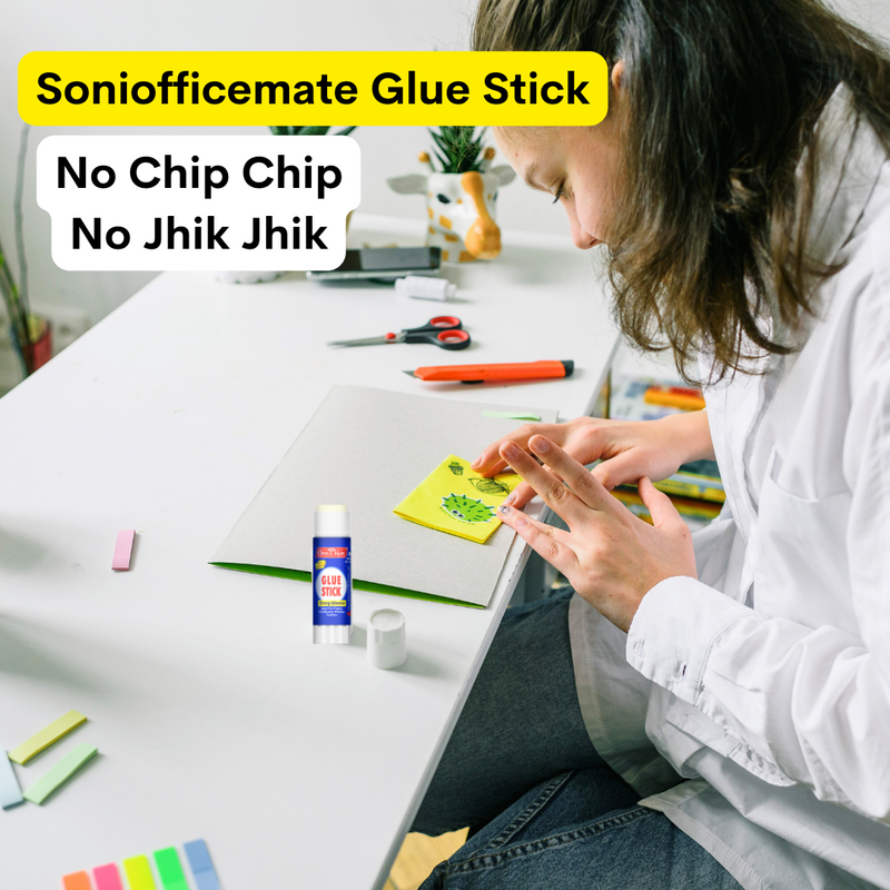 Soni Officemate  GLUE STICK – 35 G IN PACK OF 12 PCS