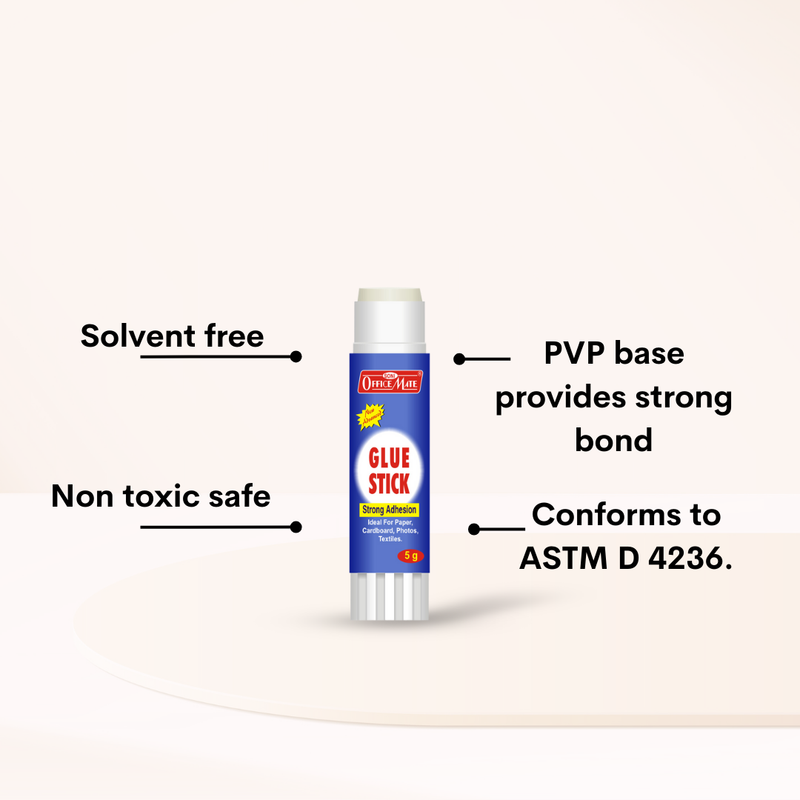 Soni Officemate  GLUE STICK – 5 G IN PACK OF 30 PCS