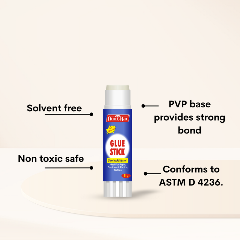 Soni Officemate  GLUE STICK – 8 G IN  2 PCS