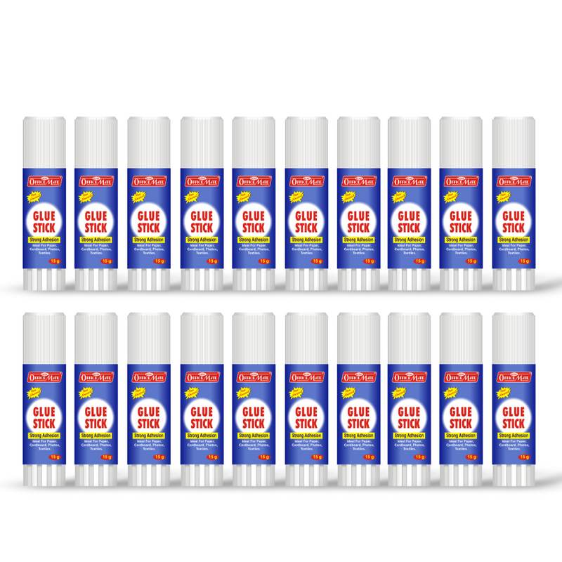 Soni Officemate  GLUE STICK – 15 G IN PACK OF 20 PCS