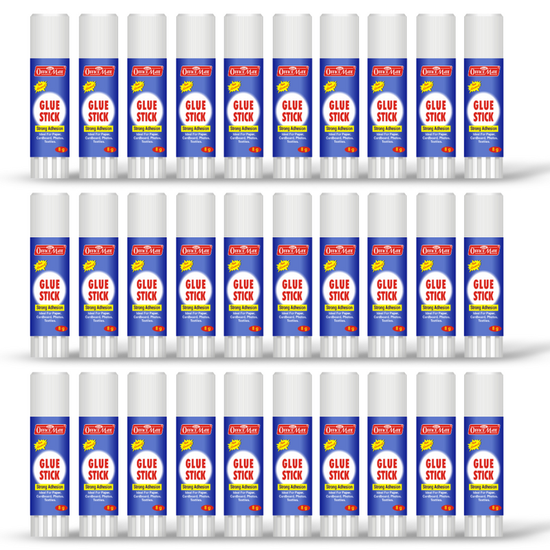 Soni Officemate  GLUE STICK – 8 G IN PACK OF 30 PCS