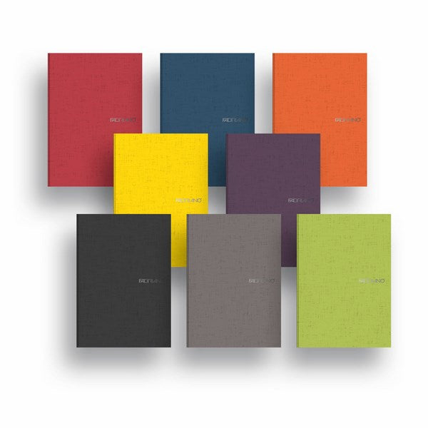 Fabriano Ecoqua A4 Staple Bound Lined Notebook (Set of 8 Assorted Colours)