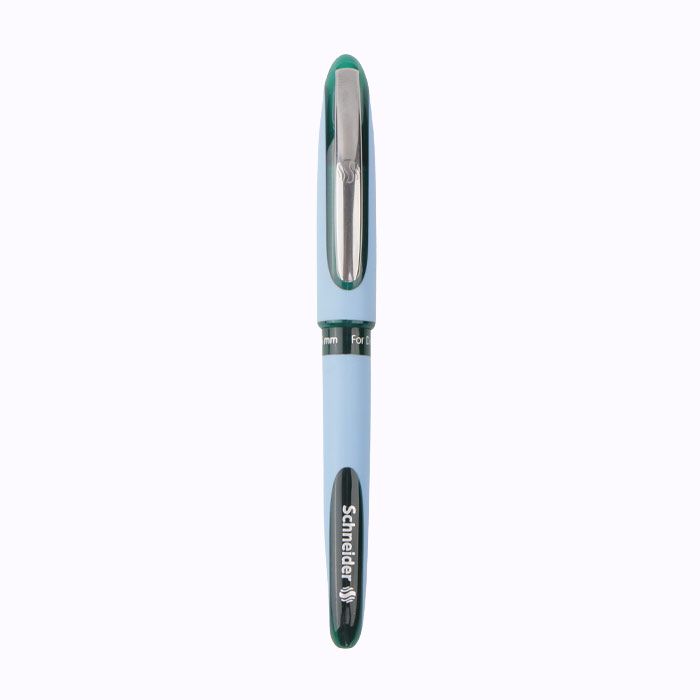 SCHNEIDER One Hybrid Needle Tip 0.5 Roller Ball Pen-Green