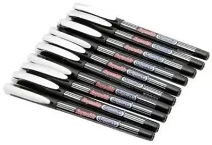 Reynolds Liquiflo Ball Pen (Pack of 10, Ink Color - Black)