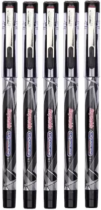 Reynolds Liquiglide Ball Pen (Pack of 5, Ink Color - Black)