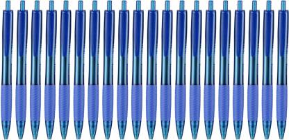 Luxor Micra Ball Pen Pouch Blue (20'S Box)