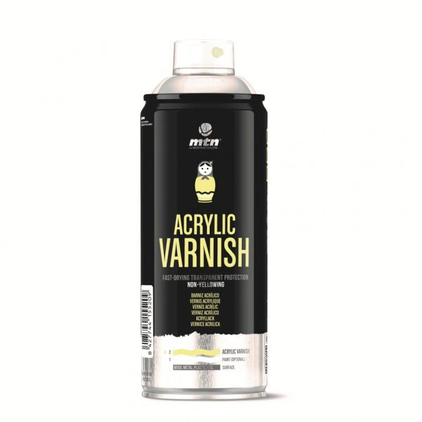 MTN 94 Spain Acrylic Varnish Spray 400ML – Gloss