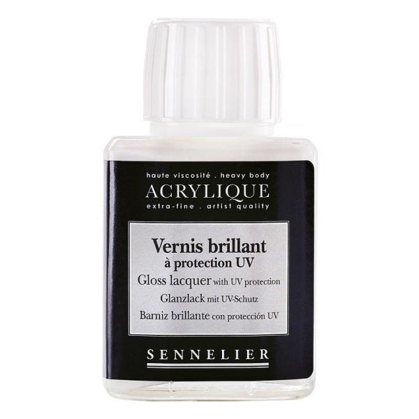 Sennelier Gloss Lacquer with UVLS 75 ml jar