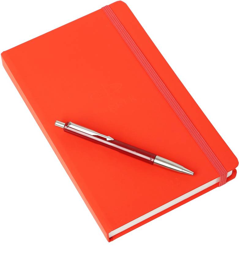 PARKER Celebration 2022 Diary + Vector Standard Ball pen Pen Gift Set  (Pack of 2, Orange)