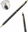 PIERRE CARDIN Kriss Japan Black Ball Pen (Ink Color - Blue)