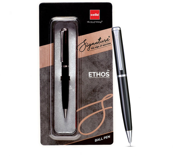 Cello Signature Ethos - Father's Day Gift Edition Ball Pen (Ink Color - Blue)