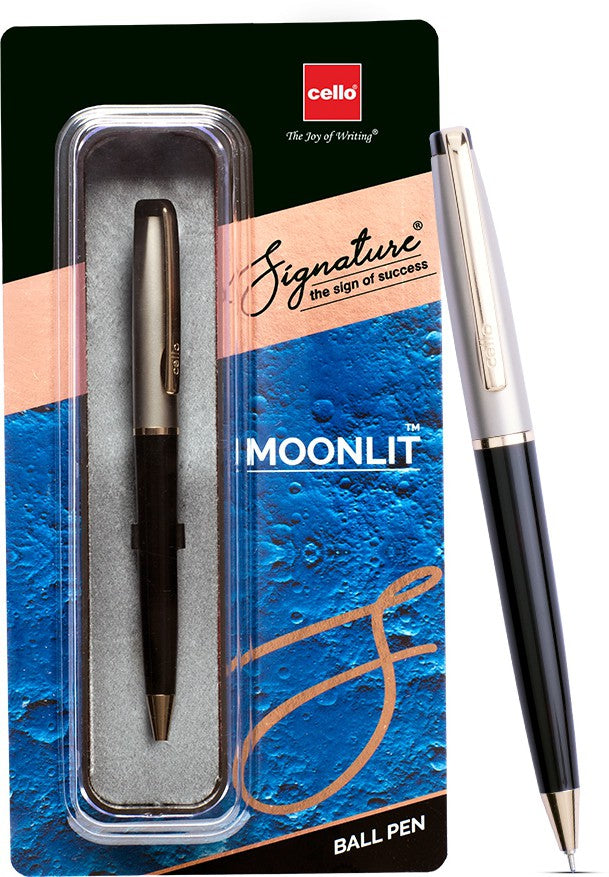 Cello Signature Moonlit| Father's Day Gift | Signature Collection| Ball Pen (Ink Color - Blue)