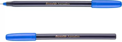 Reynolds AEROSLIM Ball Pen (Pack of 40, Ink Color - Blue)