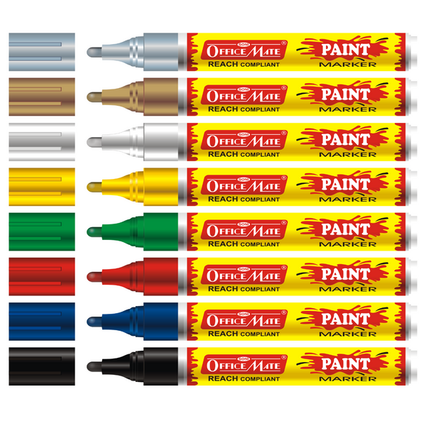 Soni Officemate Paint Markers (Pack of 8)