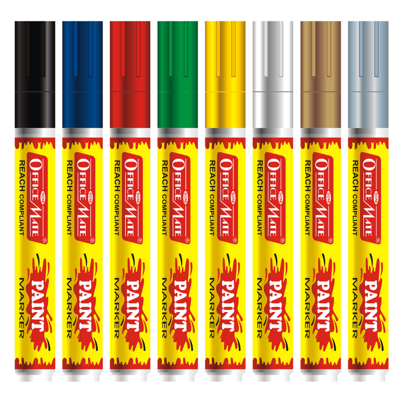 Soni Officemate Paint Markers (Pack of 8)