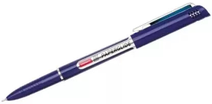 UNOMAX Paperglide Ball Pen (Pack of 10, Ink Color - Blue)