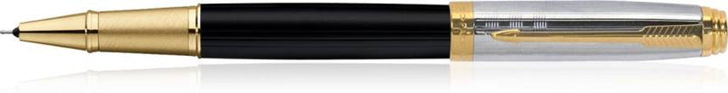 Parker Ambient Deluxe Black Gold Trim Roller Ball Pen