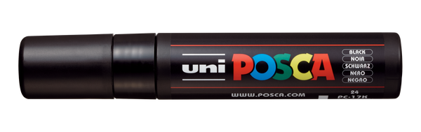 Uni-Ball Posca Marking Pen 17K | Black Ink | Pack of 1