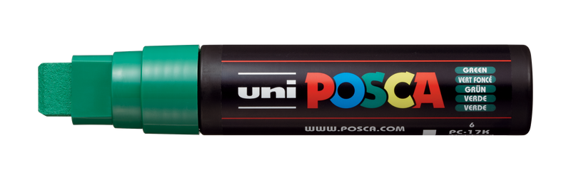 Uni-Ball Posca Marking Pen 17K | Green Ink | Pack of 1