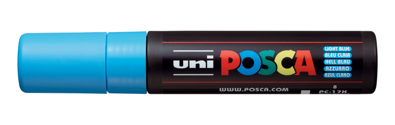 Uni-Ball Posca Marking Pen 17K | light Blue Ink | Pack of 1