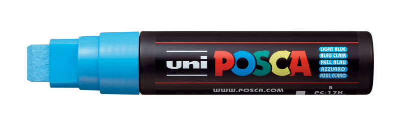 Uni-Ball Posca Marking Pen 17K | light Blue Ink | Pack of 1