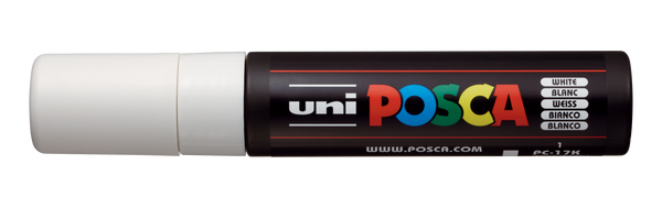 Uni-Ball Posca Marking Pen 17K | White Ink | Pack of 1