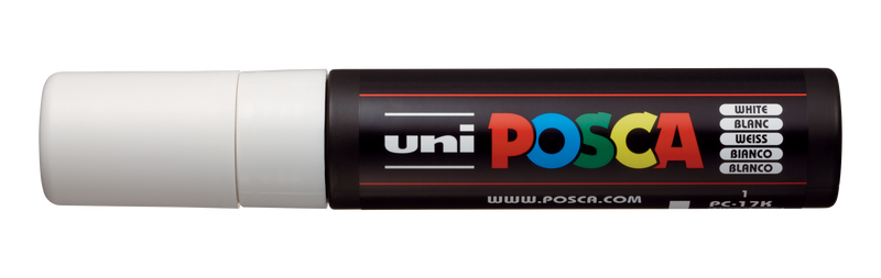 Uni-Ball Posca Marking Pen 17K | White Ink | Pack of 1