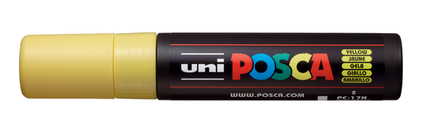 Uni-Ball Posca Marking Pen 17K | Yellow Ink | Pack of 1