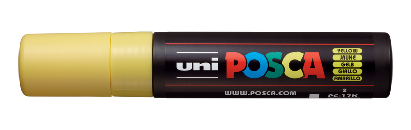 Uni-Ball Posca Marking Pen 17K | Yellow Ink | Pack of 1