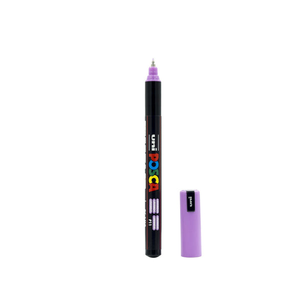 Uniball Posca 1MR Ultra Fine Tip Marker (Lavender, Pack of 1)