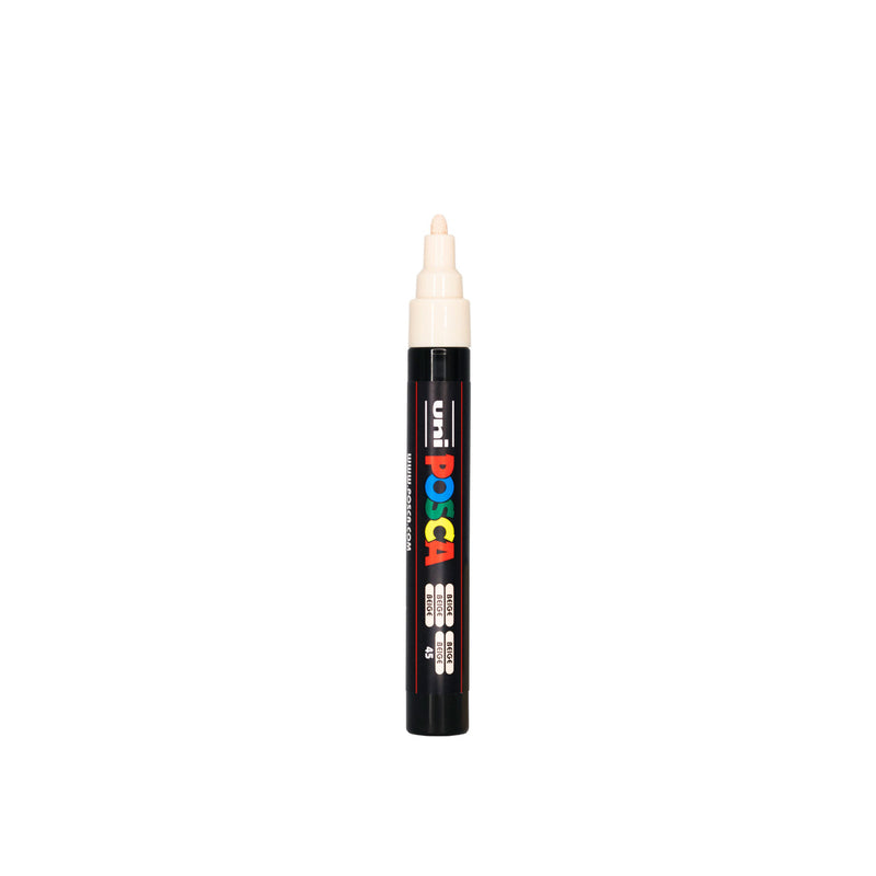 Uniball Posca 5M Marker Pen (Beige, Pack of 1)