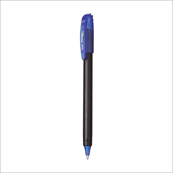 PENTEL BL417 ENERGEL PEN - 8PC SET BLUE INK 0.7MM