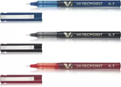 Pilot V7 Liquid Ink Rollerball Pen (Pack of 3)