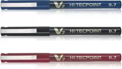 Pilot V7 Liquid Ink Rollerball Pen (Pack of 3)