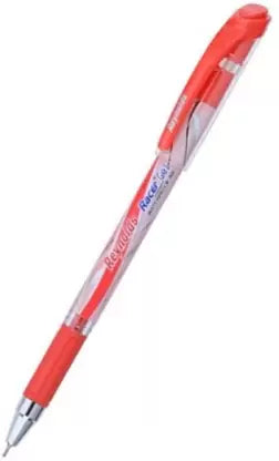 Reynolds Racer Gel Pen (Pack of 50, Ink Color - Red)