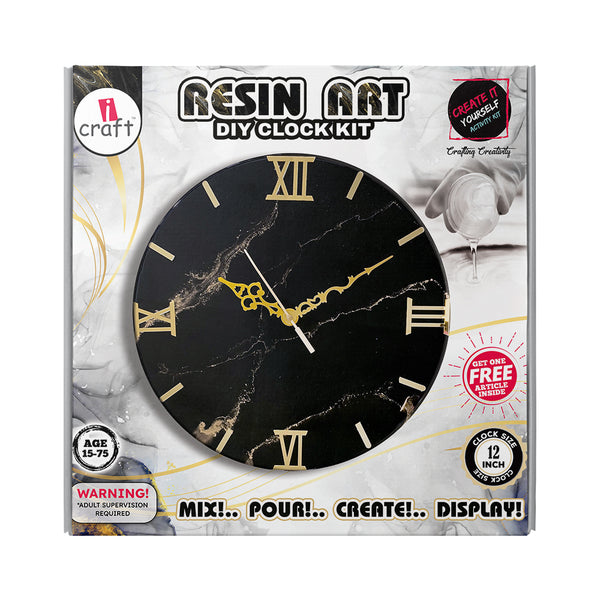iCraft DIY Resin Clock Kit