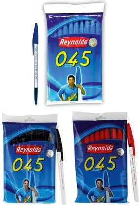 Reynolds Reynolds 045 Pen Pack of 20 Blue, 20 Red, 20 Black Ball Pen (Pack of 60) Ball Pen (Pack of 60, Ink Color - Blue, Black, Red)