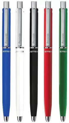 Reynolds Jetter Classic Ball Pen (Pack of 5, Ink Color - Blue)