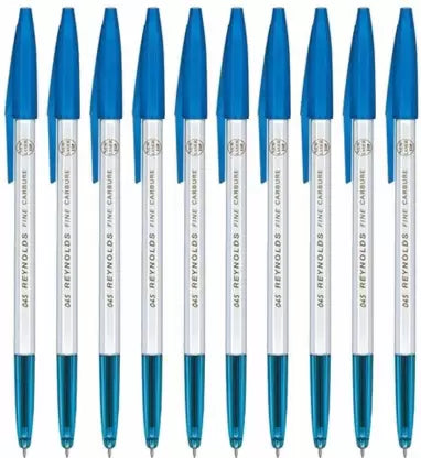 Reynolds O45 BALL PEN BLUE PACK OF 120 PCS Ball Pen (Pack of 120, Ink Color - Blue)